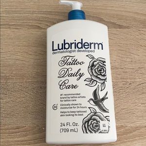 HUGE bottle- lubriderm tattoo daily care 24 fl oz